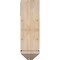 Ekena Millwork Westlake Arts and Crafts Smooth Bracket w/ Offset Brace, Douglas Fir, 7 1/2"W x 20"D x 24"H BKT0806X20X24WTL03SDF - alternate 2